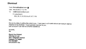 Neil Gitnick evidentiary email